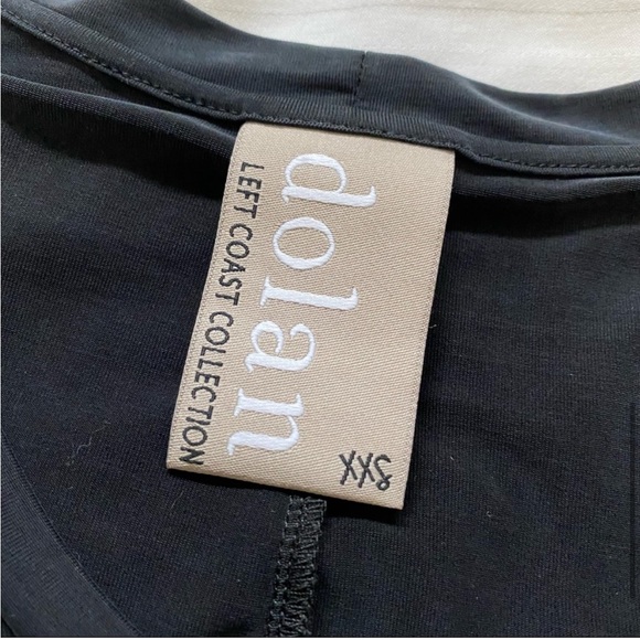 Anthropologie Dolan Left Coast Lorin Tunic Shift Dress Black size XXSmall - Picture 8 of 12